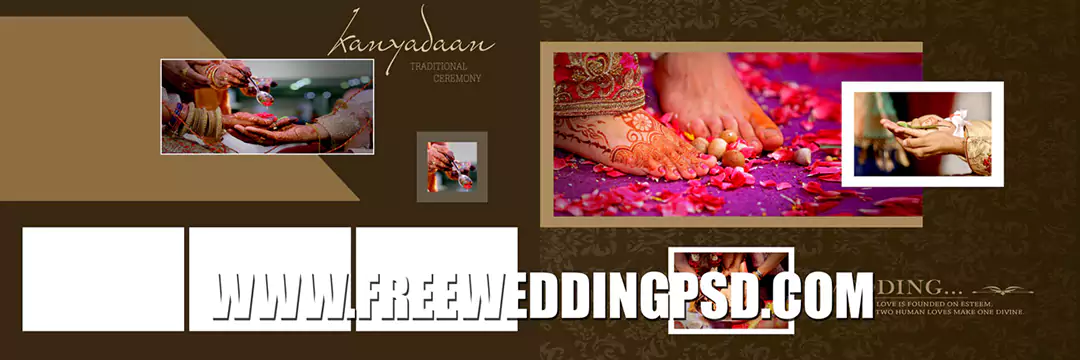 Best wedding album design 12×36 psd templates 2022